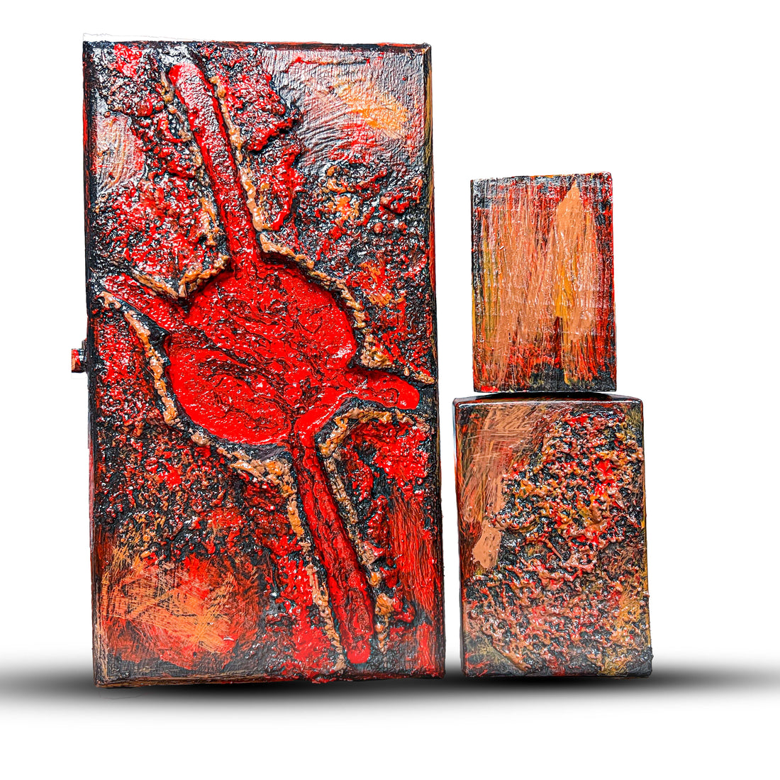 بركان - Red Lava